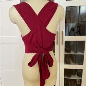 Red Wrap Tank
